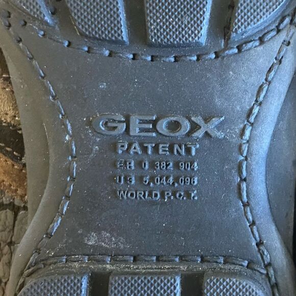 Geox - Black Leather Respira Driving Loafers Shoes - Men's size EU 40 / US  7 - Picture 7 of 9